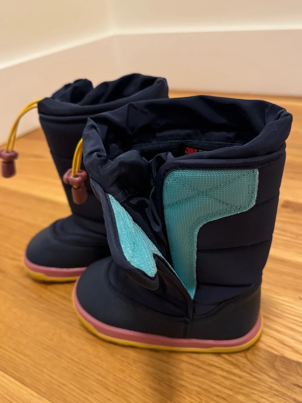 TEN LITTLE Kids Navy Winter Boots
